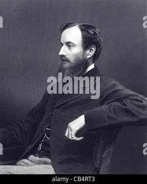 Michael Edward Hicks Beach, primo Earl St Aldwyn PC, PC (IRE) (1837 - 1916) era un conservatore britannico politico Vittoriano Foto Stock