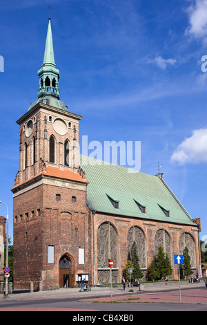 Santa Barbara chiesa cattolica romana a Danzica, Polonia Foto Stock