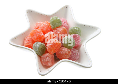 Gelatine di frutta Lollies Foto Stock