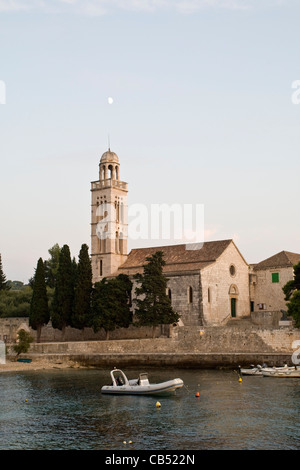 Monastero Francescano di Hvar, isola di Hvar, Croazia Foto Stock