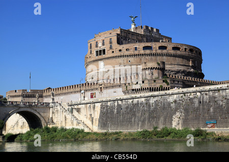 Roma, Italia, Castel Sant Angelo Foto Stock