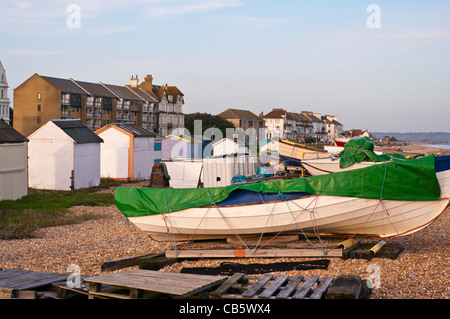 Littlestone Lungomare Kent England Regno Unito Foto Stock