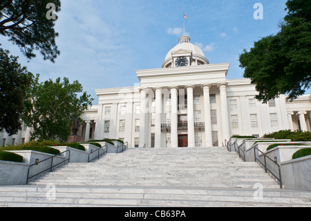 In Alabama, Montgomery, lo State Capitol Building completato 1851 Foto Stock