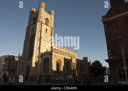 Grande Santa Maria della chiesa di Inghilterra Cambridge Regno Unito Foto Stock