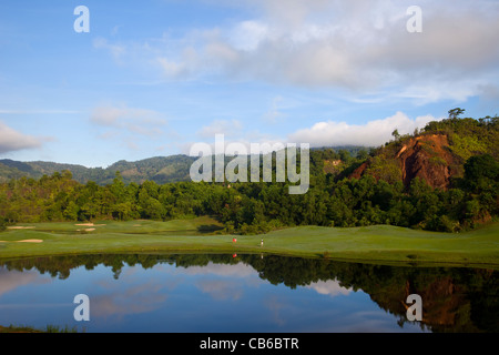 Thailandia Phuket, Montagna Rossa Campo da Golf Foto Stock