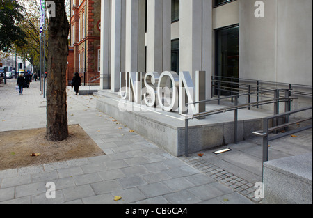 Unison union building a 130 Euston Road, Londra Foto Stock