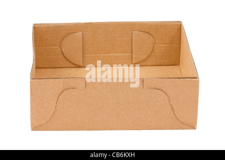 Scatola di cartone Foto Stock