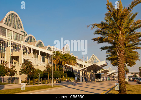 Orlando, Florida, Orange County Convention Center in unità internazionali o I-area di trasmissione Foto Stock