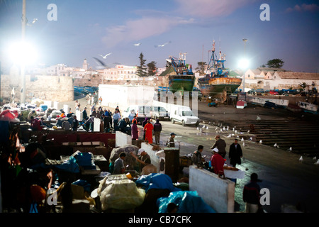 Le immagini del viaggio dal Marocco, principalmente a Marrakech, Essaouira e Rabat. Foto Stock