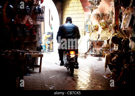 Le immagini del viaggio dal Marocco, principalmente a Marrakech, Essaouira e Rabat. Foto Stock