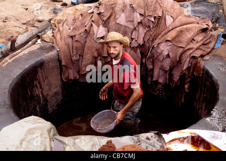 Le immagini del viaggio dal Marocco, principalmente a Marrakech, Essaouira e Rabat. Foto Stock