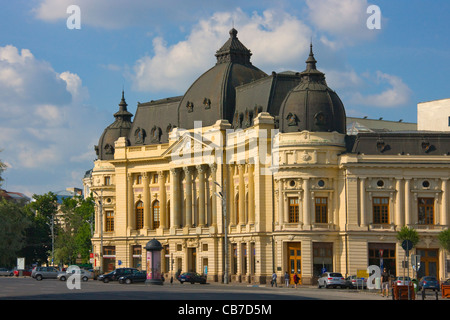 Biblioteca nazionale, Bucarest, Romania Foto Stock