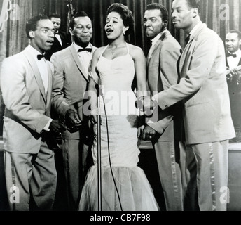 I piatti di noi gruppo vocale circa 1955. Da l: Herb Reed, Tony Williams,Zola Taylor, Paul Robi, Dave Lynch Foto Stock