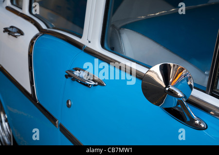 Un 1955 Chevrolet Dettagli, Havana (La Habana, Cuba Foto Stock