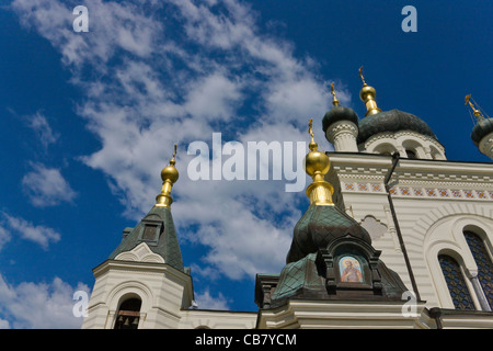 Chiesa della Resurrezione di Cristo, Foros, Crimea, Ucraina Foto Stock