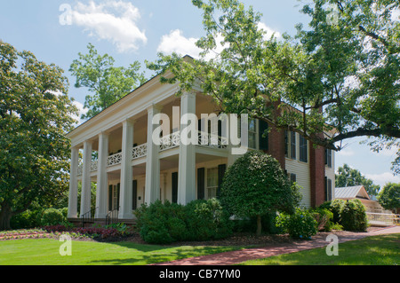 In Alabama, Birmingham, Arlington, Birmingham dell ultima rimanenti Revival Greco antebellum home, circa 1840s Foto Stock