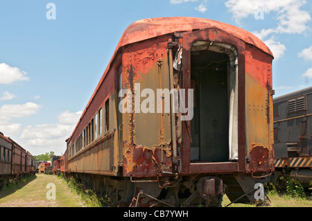 In Alabama, Calera, cuore di Dixie membro Railroad Museum Foto Stock