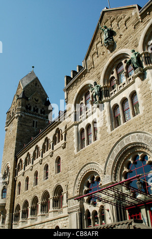 Koblenz am Rhein, altes Regierungsgebäude , Rheinland-Pfalz, Deutschland | Koblenz sul fiume Reno, il vecchio palazzo del governo, germe Foto Stock