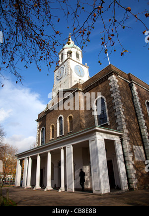 Chiesa della Santa Trinità in Clapham Common Foto Stock