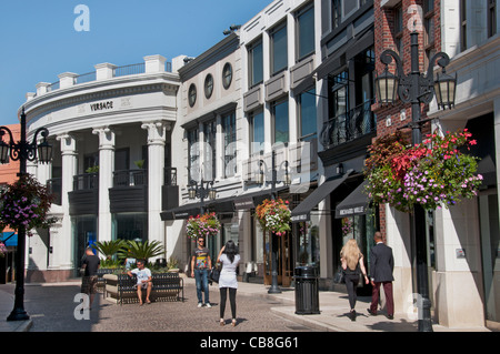 Versage Porsche Design Rodeo Drive boutique negozi di Beverly Hills Los Angeles California Stati Uniti Foto Stock