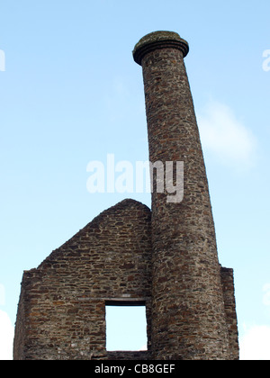 Camino della Wheal Betsy Casa motore, Dartmoor Devon, Regno Unito Foto Stock