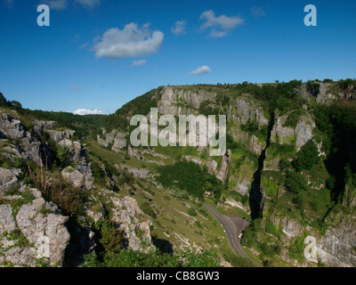 Cheddar Gorge, Somerset, Regno Unito Foto Stock