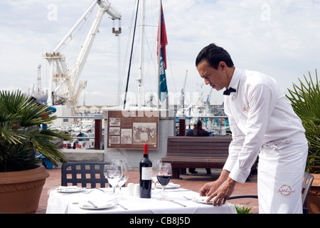 Cape Town: V&A Waterfront - Belthazar Restaurant & Wine Bar Foto Stock