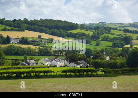 Villaggio Myddfai. Parco Nazionale di Brecon Beacons. Carmarthenshire. Il Galles. Regno Unito. Foto Stock