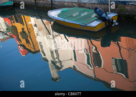 Burano, Italia Foto Stock