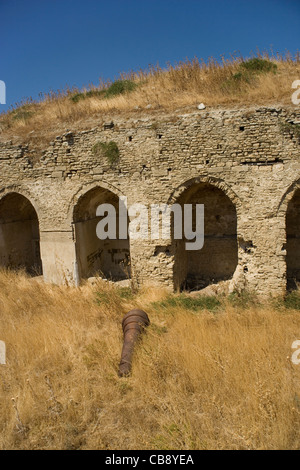 Il Seddulbahir fort sulla penisola di Gallipoli attaccata come parte della campagna 1915 nella prima guerra mondiale,Turchia Foto Stock