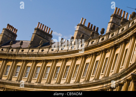 Architettura georgiana di Bath, Somerset, Inghilterra, Regno Unito Foto Stock