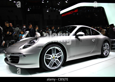 Porsche 911 al Tokyo Motor Show 2011 Foto Stock