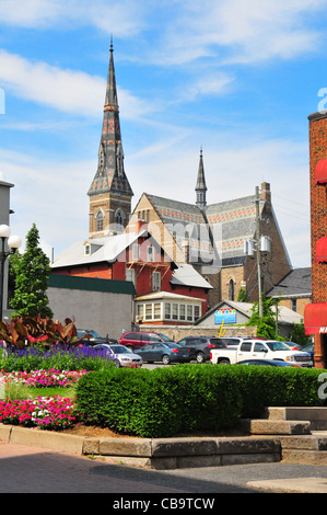 La prima chiesa battista, Brockville, Ontario Foto Stock