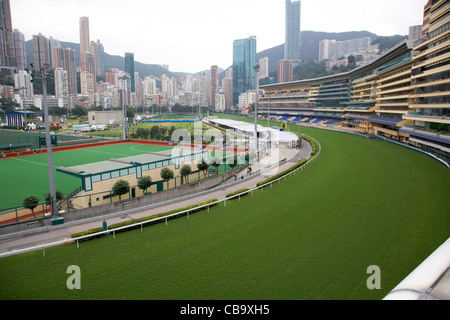 Ippodromo Happy Valley hong kong cina della RAS di Hong Kong Foto Stock