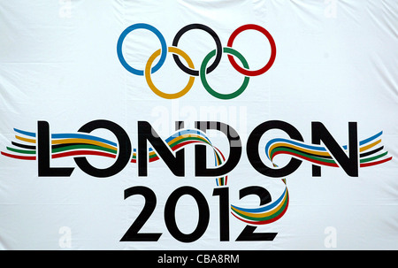 Le Olimpiadi di Londra 2012 Offerta Banner Foto Stock