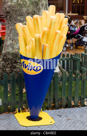 Il Chip house presso il mercatino di Natale in Hyde Park Londra Foto Stock