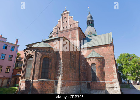 Rigas Doms, Cattedrale di Riga, Lettonia Chiesa evangelica luterana, Doma laukums, Doma Square, Old Riga, Lettonia Foto Stock