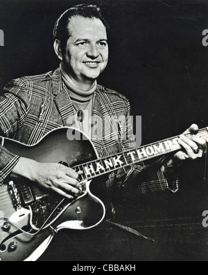 HANK THOMPSON (1925-2007) noi paese musicista Foto Stock