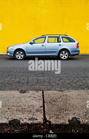 Skoda Octavia Combi III 1,6 75kW GPL Gas di petrolio liquefatto autogas, verde, CO2 (CTK foto/Josef Horazny) Foto Stock