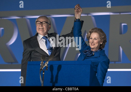 La signora di ferro 2011 Pathe Productions/Weinstein Company film con Meryl Streep e Jim Broadbent. Foto di Alex Bailey Foto Stock