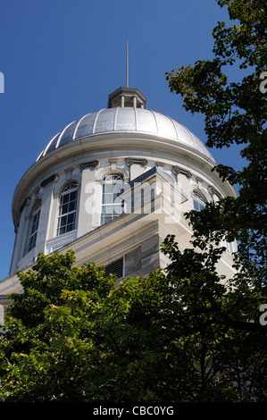 La cupola di Marche Bonsecours nella vecchia Montreal, in Quebec, Canada Foto Stock