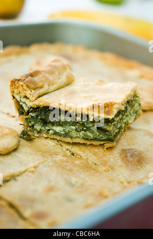 Torta di bietole Foto Stock