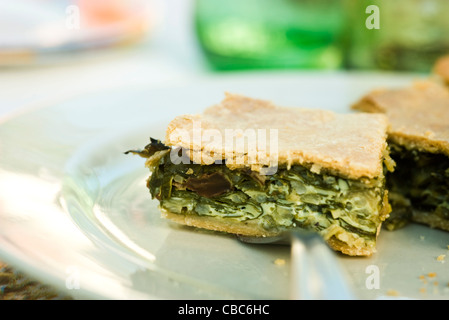 Torta di bietole Foto Stock