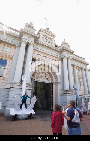 Inghilterra, Londra Greenwich, Museo Nazionale Marittimo Foto Stock