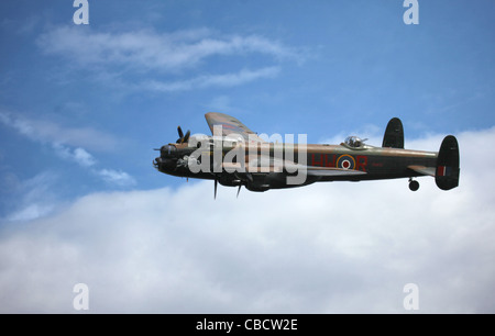 Battle of Britain Memorial Flight Avro Lancaster Bomber aeromobili battenti Foto Stock