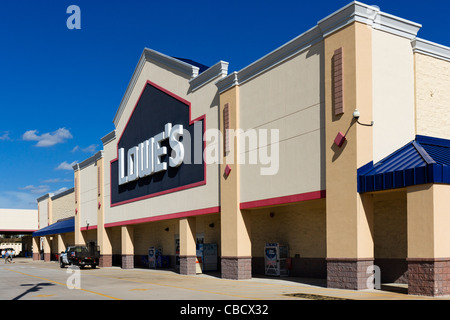 Lowe home improvement store, Haines City Central Florida, Stati Uniti d'America Foto Stock