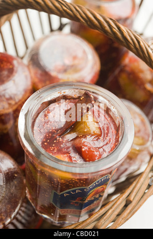 Spiced fig conserva Foto Stock