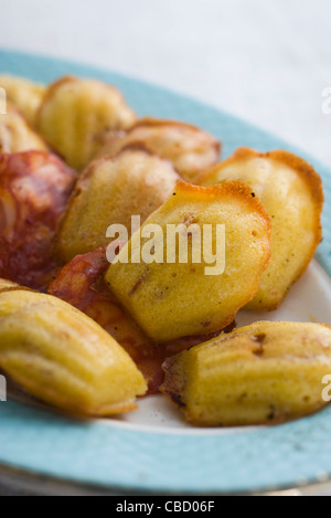 Il chorizo madeleines Foto Stock