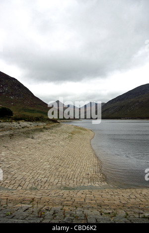 La Valle silenziosa serbatoio è un serbatoio situato nella Mourne Mountains vicino Kilkeel, County Down in Irlanda del Nord. Foto Stock