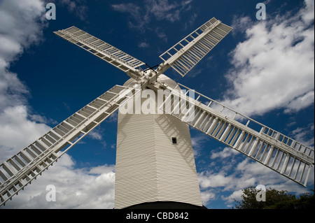 Jill di Jack & Jill mulini a vento sulla South Downs vicino Clayton, East Sussex, Regno Unito Foto Stock